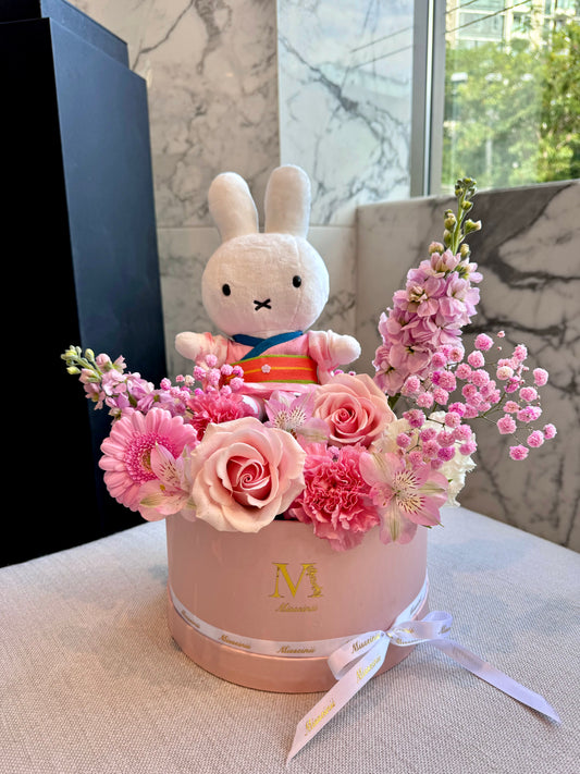 Romantic Miffy Rose Flower Box