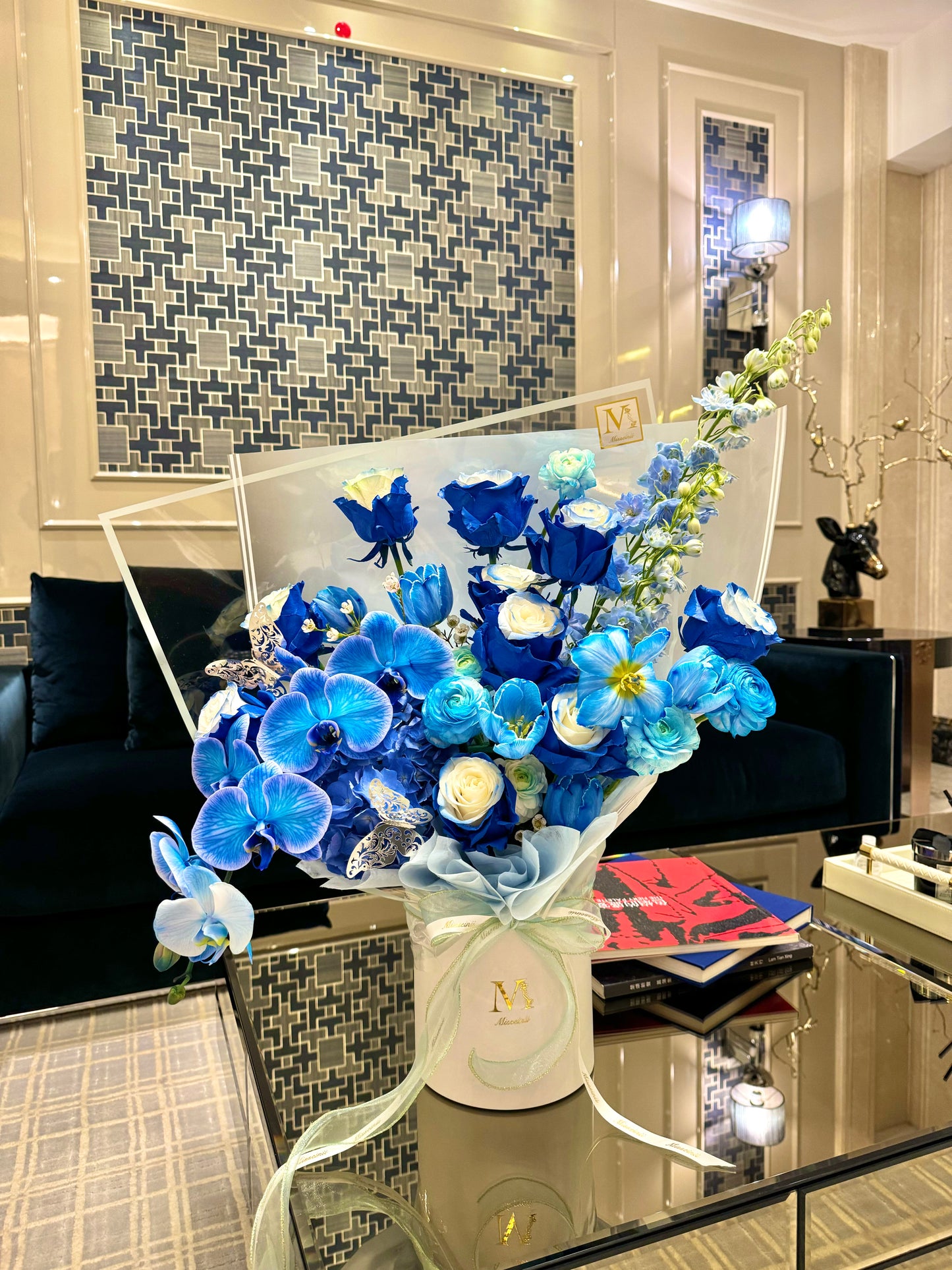 Sapphire - Blue Rose, Tulip, Orchid