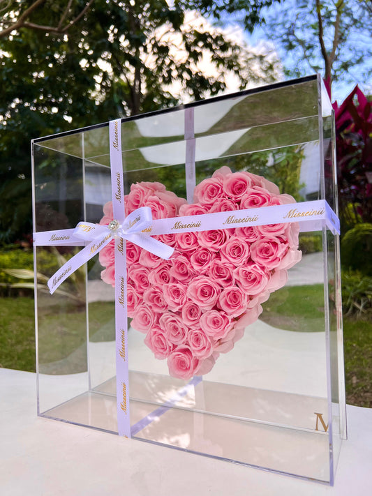 Pink Rose (Mirror Box)